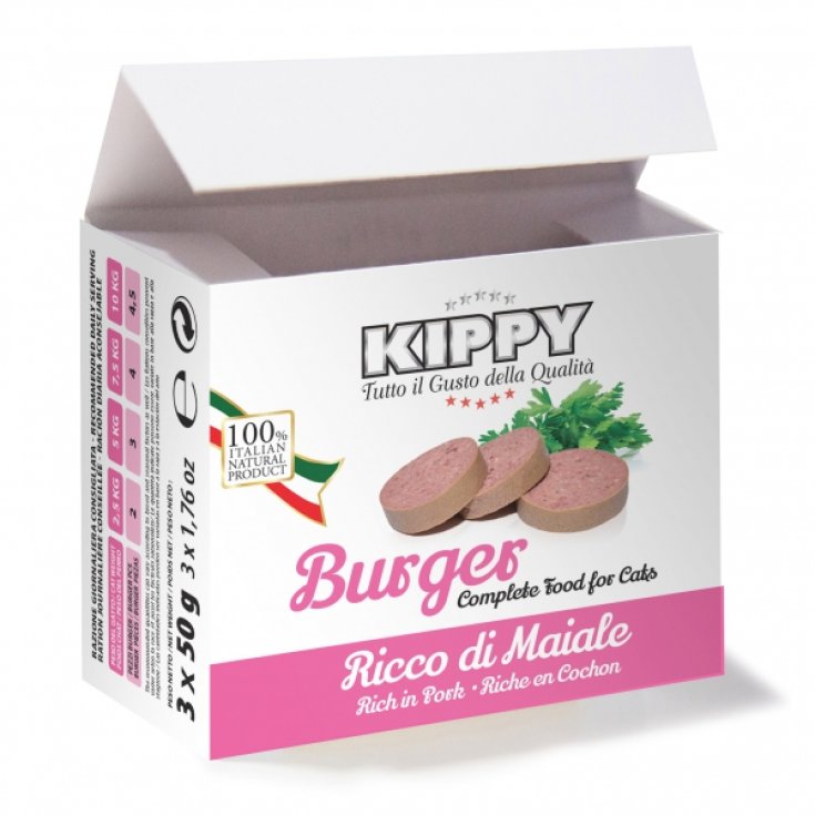 Burger Ricco Di Maiale Kippy 3x50g
