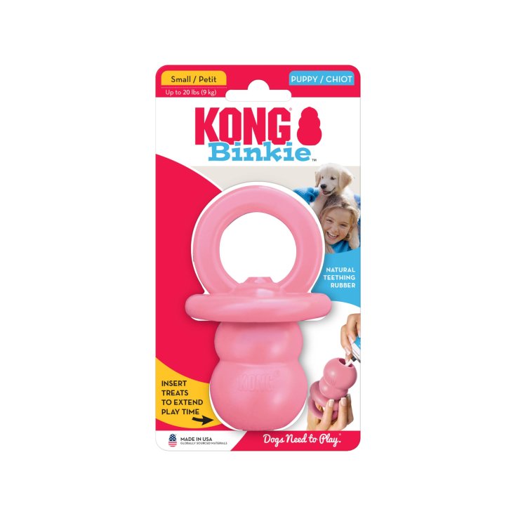 KONG Binkie Puppy Small Colori Assortiti