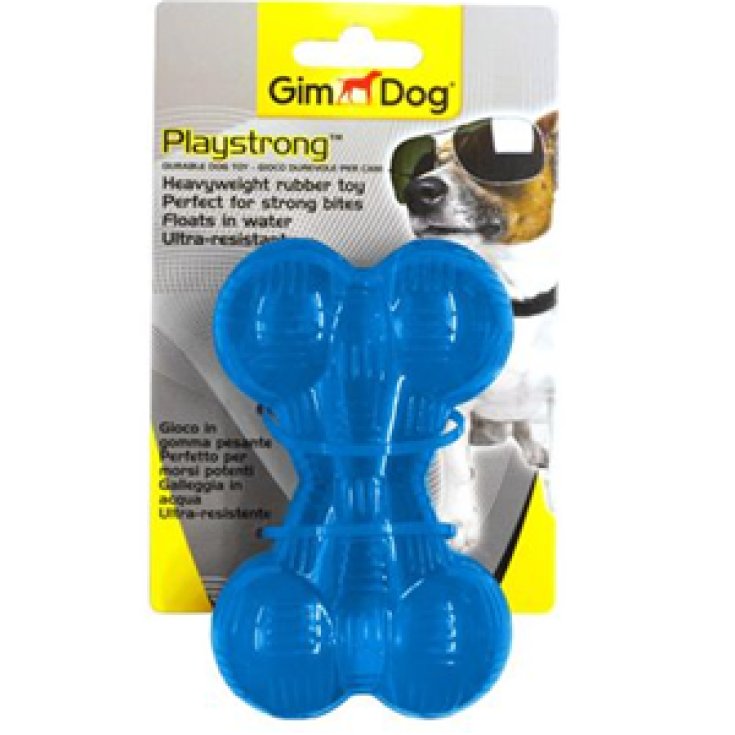 Gimdog Playstrong Osso di Gomma 11,4cm