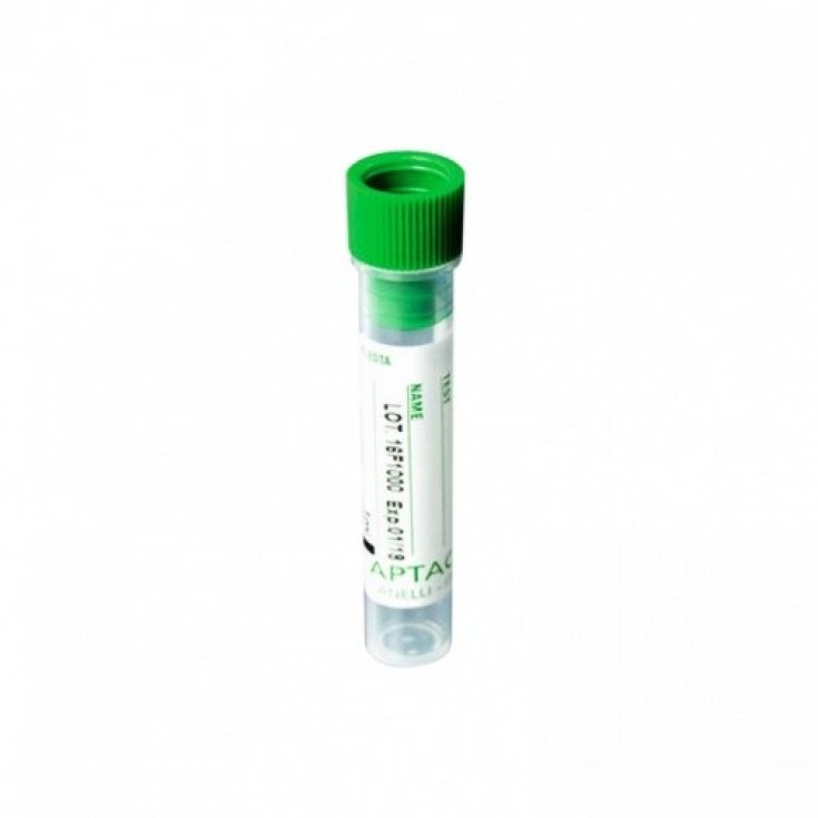 Provette K3EDTA 2,5ml Tappo Verde 50 Pezzi