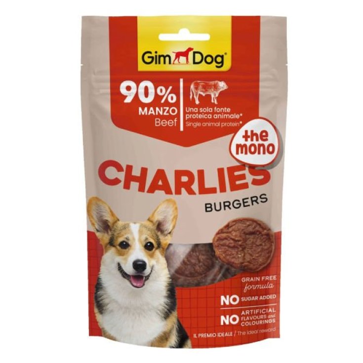 Gimdog&reg; Charlies The Mono Burgers Manzo 70g