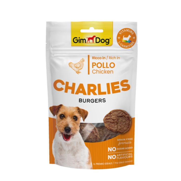 Charlies Burgers Pollo GimDog 70g
