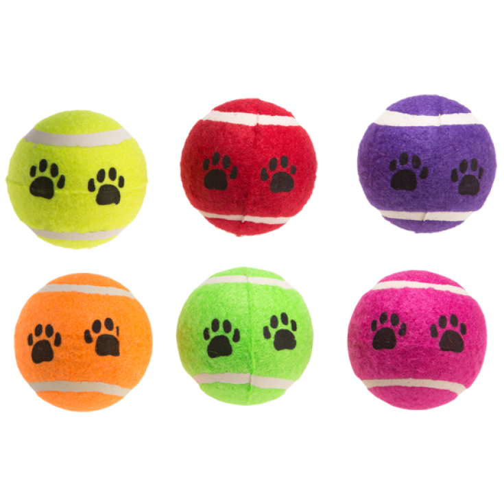 Palle Tennis Set 6x2,5" GimDog 1 Set