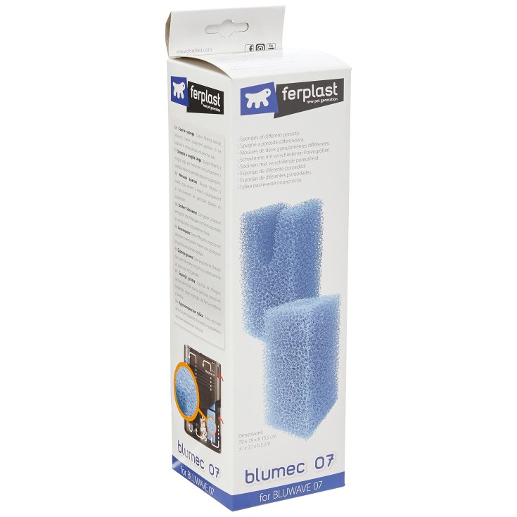 BLUMEC 07 Spugne per FIltro Bluwave