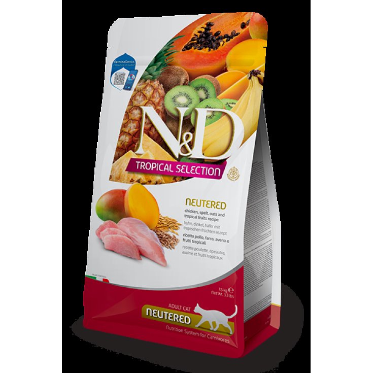 N&D Cat Tropical Selection Chicken Neutered Farmina&reg; 300g