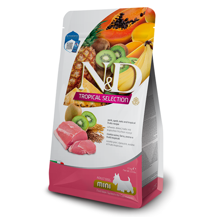 Pork and Tropical Fruits Adult Mini&nbsp;N&D 5kg