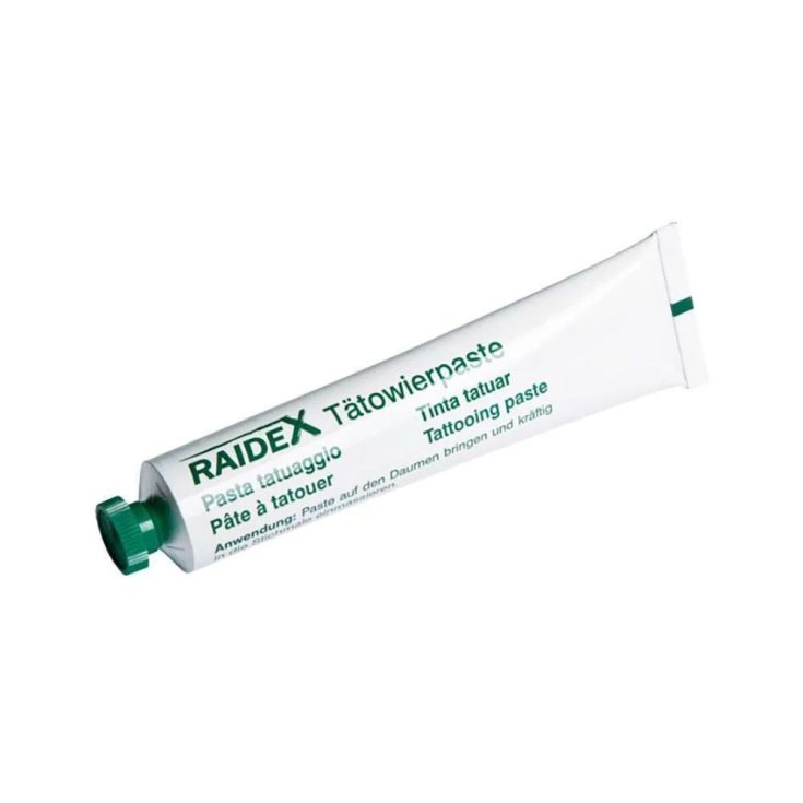 Pasta Tatuaggi Verde Raidex 60g