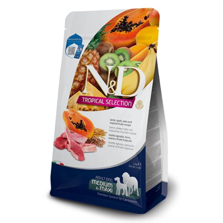 Adult Medium & Maxi Agnello N&D Tropical Selection 2Kg