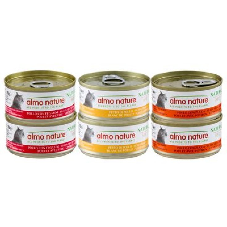 HFC Natural Mix Con Pollo Almo Nature 6x70g
