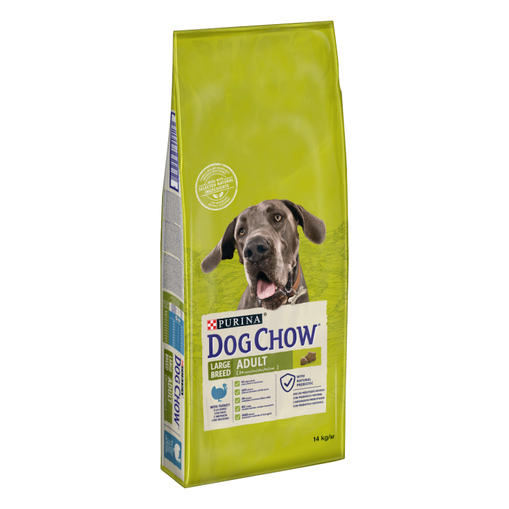 Dog Chow&reg; Adult Large Breed Tacchino&nbsp;Purina&reg; 14Kg