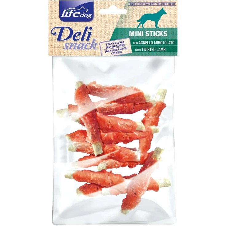 DeliSnack Mini Stick Agnello Life Dog 100g