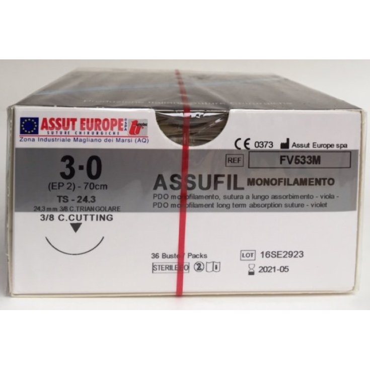 Assufil Monofilamento 24.3 Assut Europe 36 Pezzi