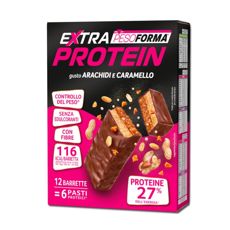 Extra Protein Barrette Arachidi E Caramello Pesoforma&reg;