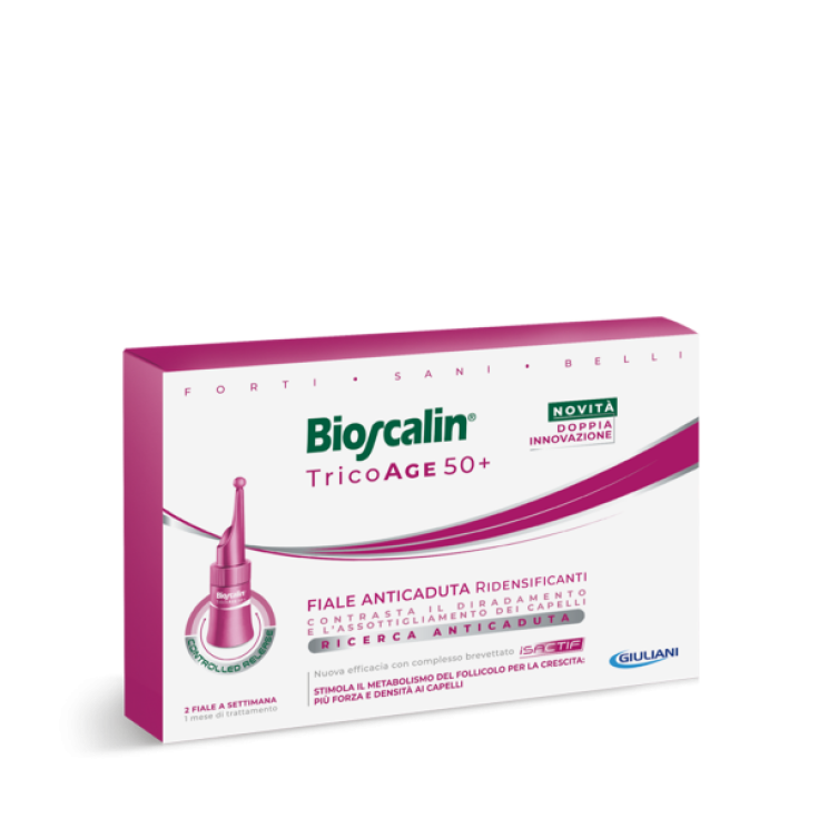 Bioscalin&reg; Tricoage 50+ Fiale Anticaduta Ridensificanti Giuliani 16 Fiale