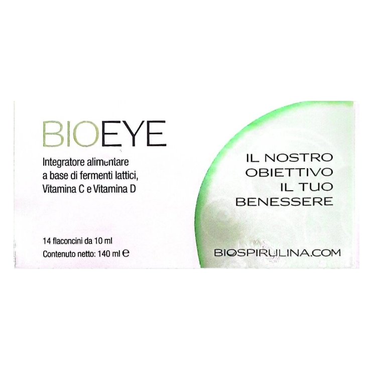 Bioeye BioSpirulina.Com 14 Flaconcini