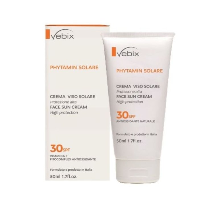 Phytamin Crema Viso Solare Spf 30 Vebix&reg; 50ml