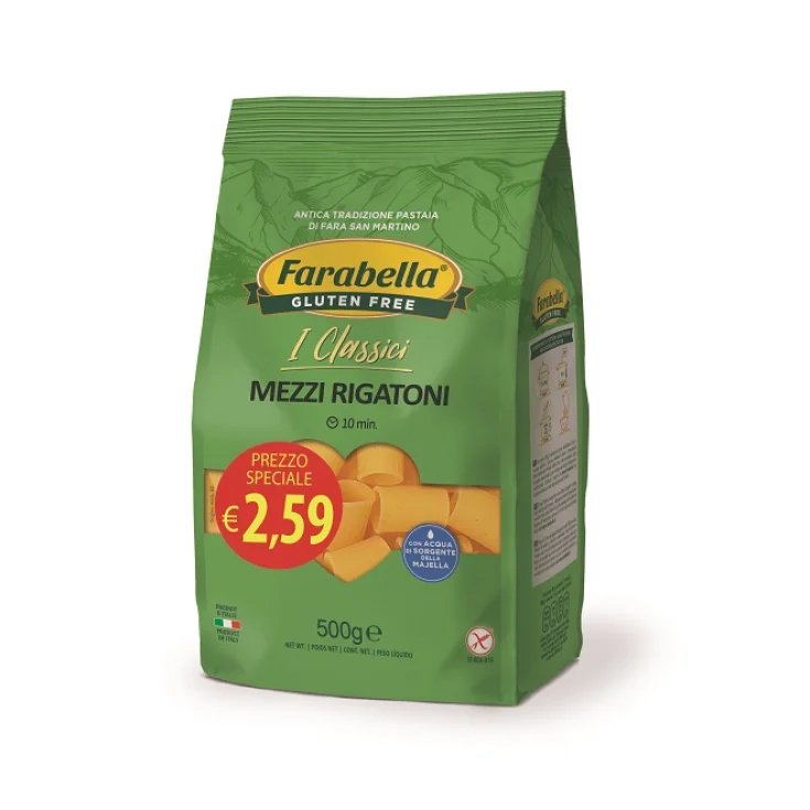 Mezzi Rigatoni Farabella&reg; 500g Promo
