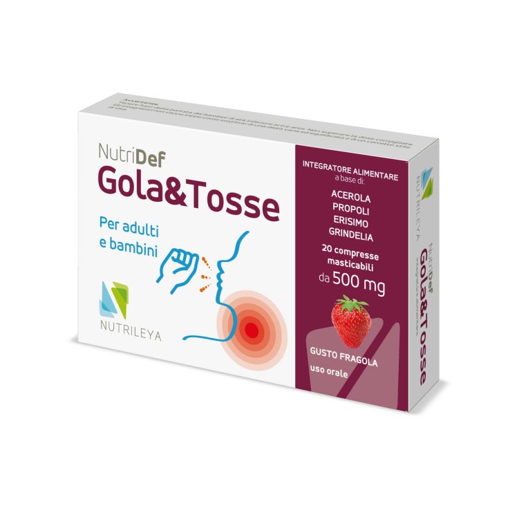 NutriDef Gola&Tosse 20 Compresse