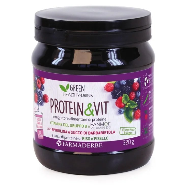 Protein & Vit Frutti Di Bosco FARMADERBE&reg; 320g