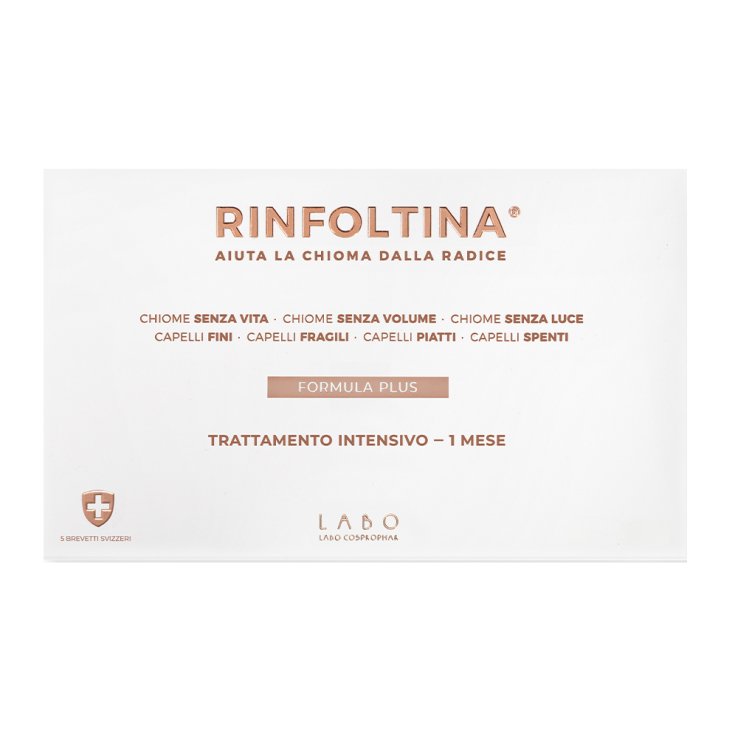 Rinfoltina&reg; Plus Capelli Medi Labo 20 Fiale