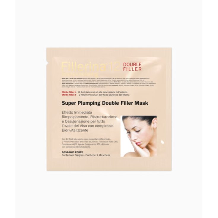 Fillerina 12 Biorevitalizing Super Plumping Double Filler Mask Labo 1 Bustina