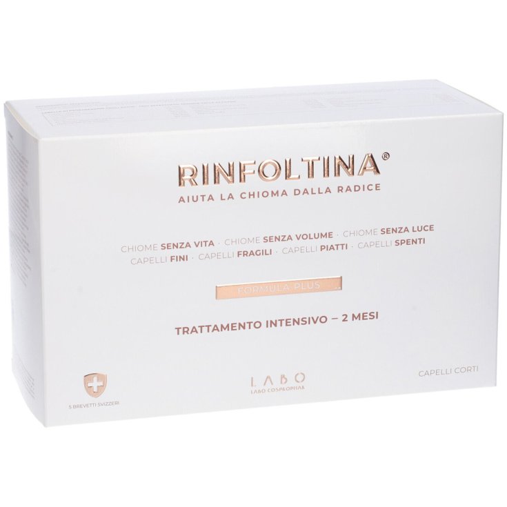 Rinfoltina&reg; Plus Capelli Corti Labo 40 Fiale