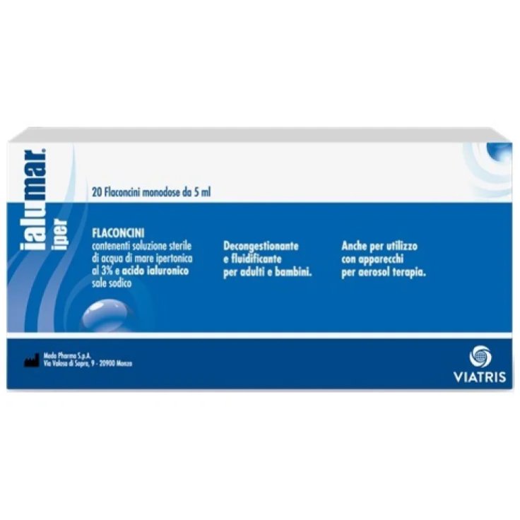 Ialumar&reg; Soluzione Ipertonica 3% VIATRIS 20 Flaconcini