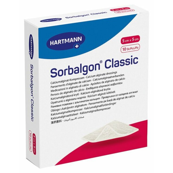 Sorbalgon&reg; Classic 5X5 HARTMANN 10 Pezzi