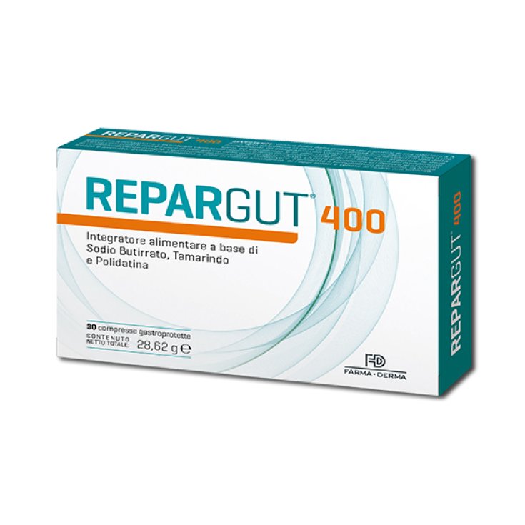 REPARGUT&reg; 400 Farma-Derma 30 Compresse