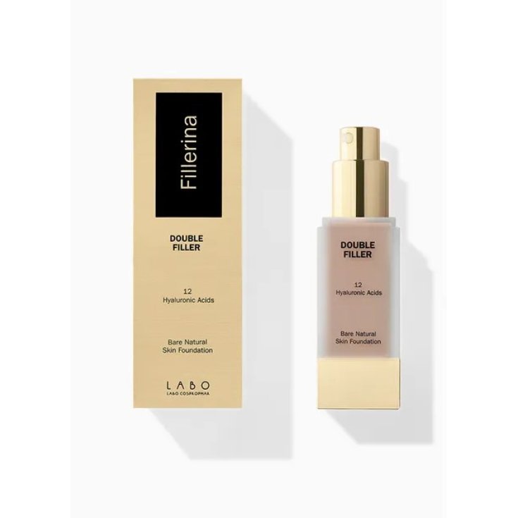 Fillerina Double Filler Bare Natural Skin Foundation 109 Dark Warm Labo 30ml
