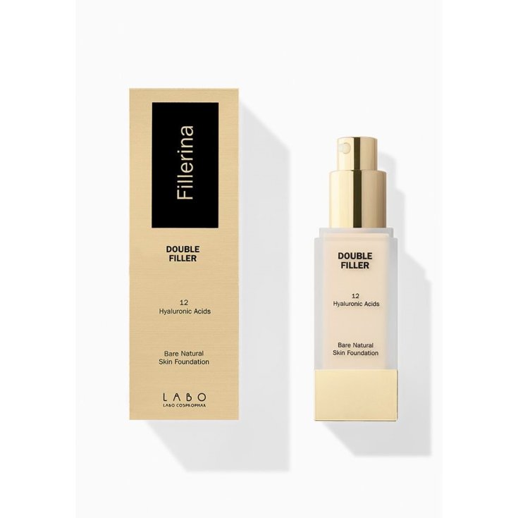 Fillerina Double Filler Bare Natural Skin Foundation 101 Light Neutral Labo 30ml