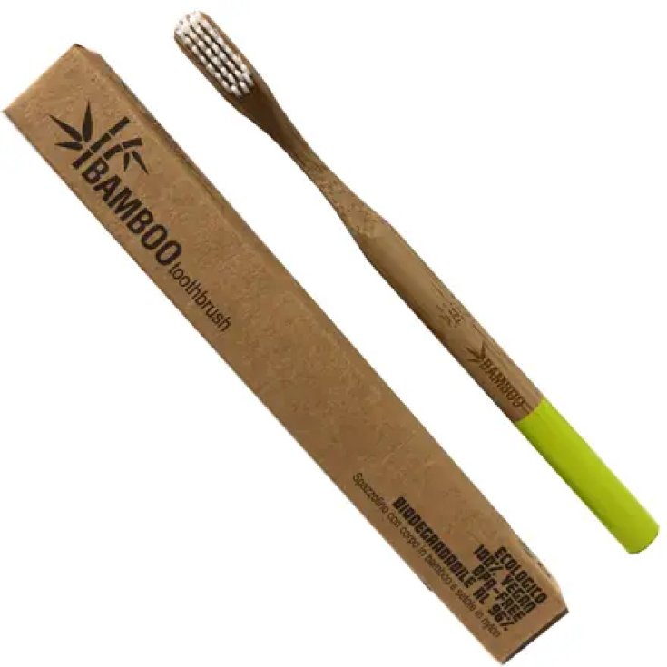Spazzolino Bamboo Hard Lime