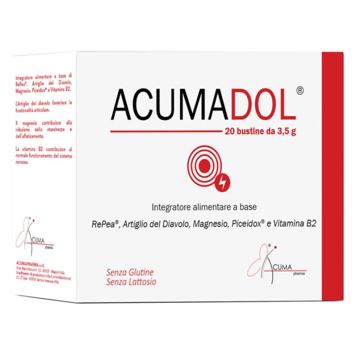 Acumadol&reg; Acumapharma 20 Bustine
