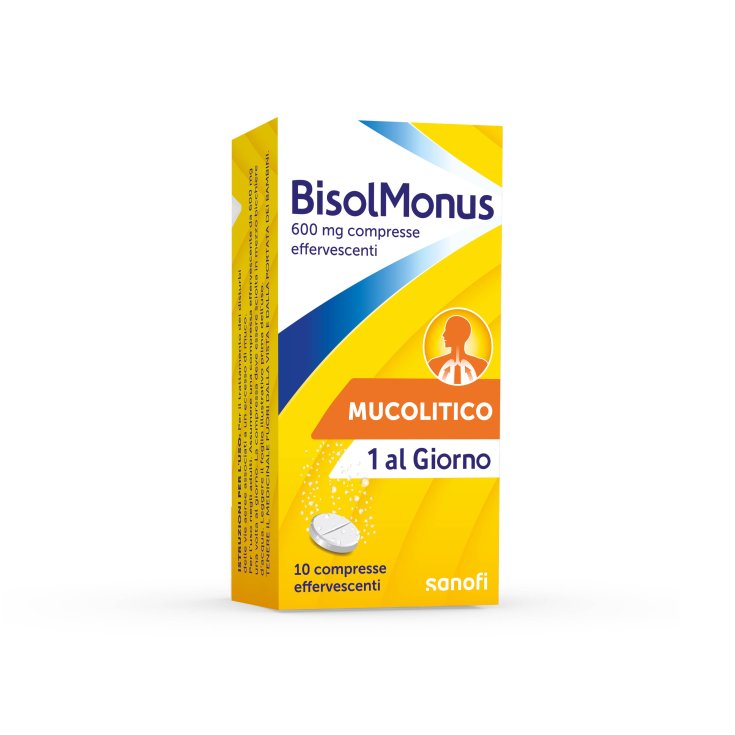 BisolMonus 600mg 10 Compresse Effervescenti