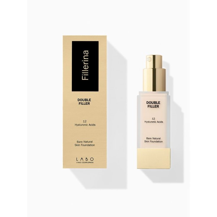 Fillerina Double Filler Bare Natural Skin Foundation 103 Light Warm Labo 30ml