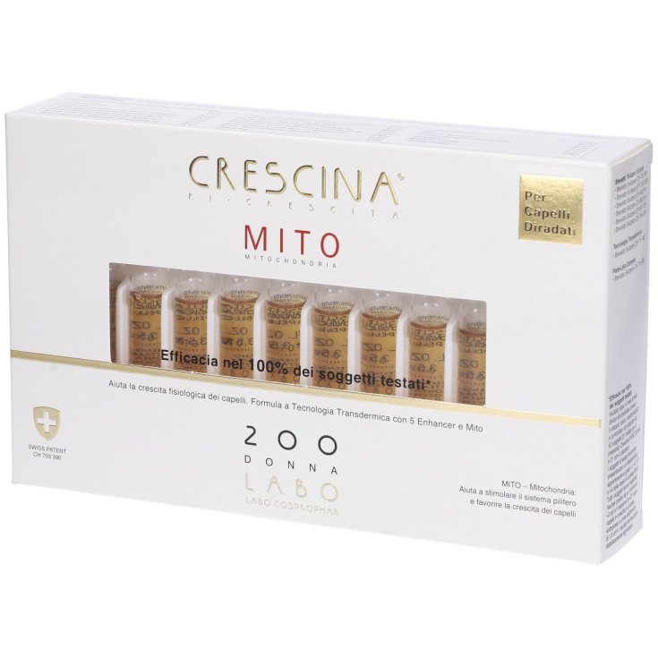 Crescina Ri-Crescita Mito 200 Donna Labo 20 Fiale