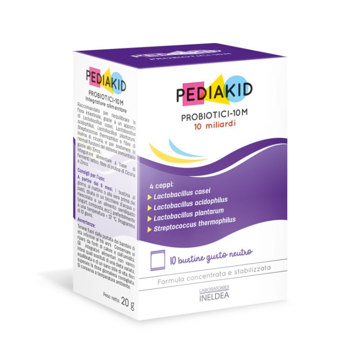 Pediakid&reg; Probiotici 10m 10 Bustine