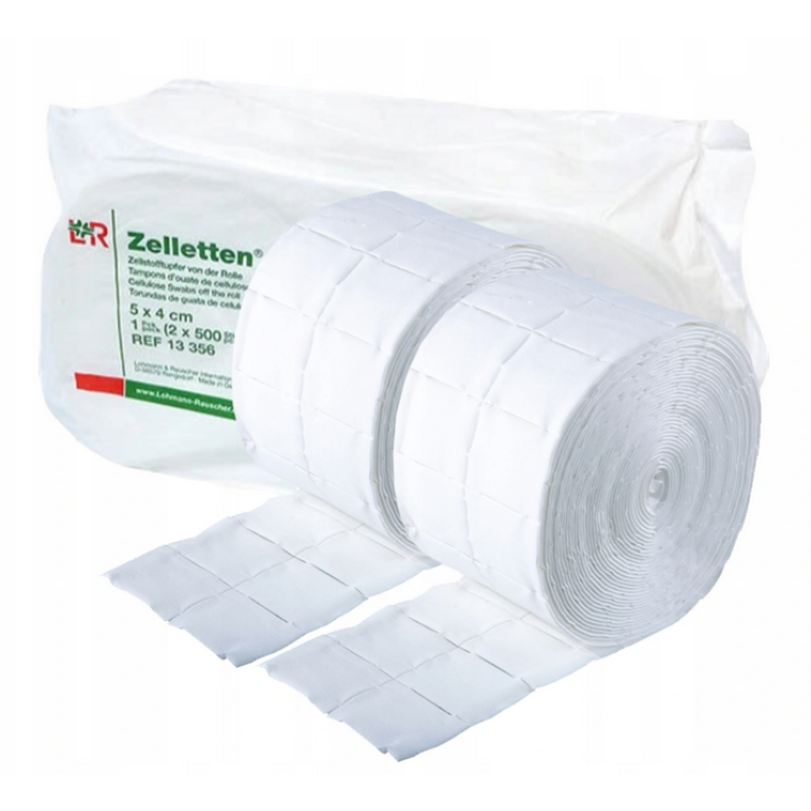 Zelletten&reg; Tampone Lohmann & Rauscher 2 Rotoli 500 Pezzi