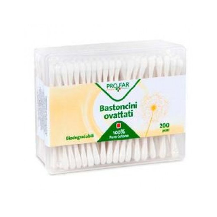Profar&reg; Bastoncini Ovattati 200 Pezzi
