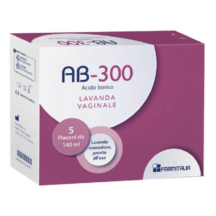 AB-300&nbsp;Lavanda Vaginale Farmitalia 5 Flaconi