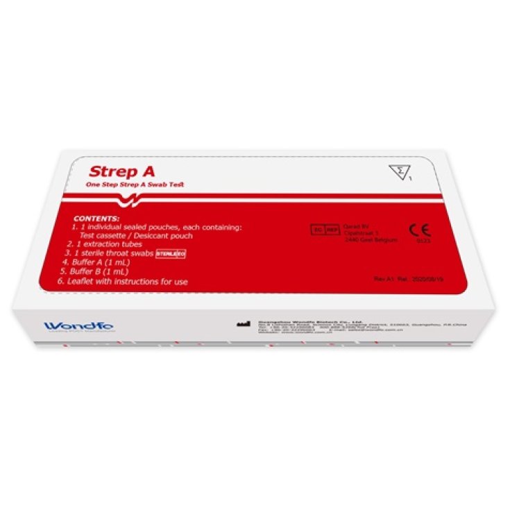 One Step Strep A Swab Wondfo