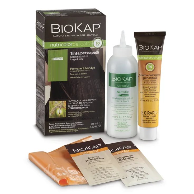 Nutricolor Delicato Rapid 7.33 Biondo Grano Dorato Biokap