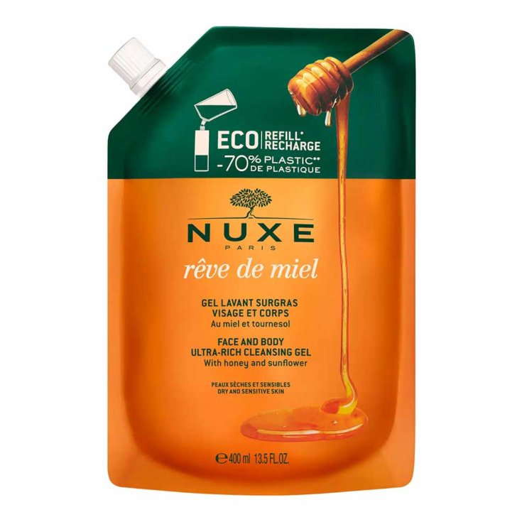 Reve de Miel Gel Lavante Eco Ricarica Nuxe 400ml