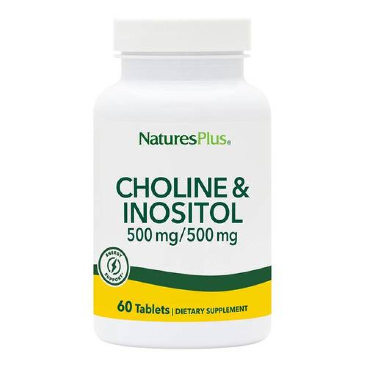 Colina e Inositolo Natures Plus 500mg 60 Tavolette Colina e Inositolo Natures Plus 500mg 60 Tavolette