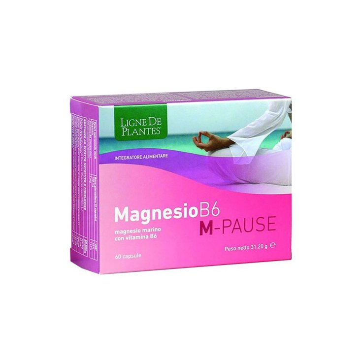 Magnesio B6&nbsp;M-Pause&nbsp;Ligne De Plantes 60 Capsule