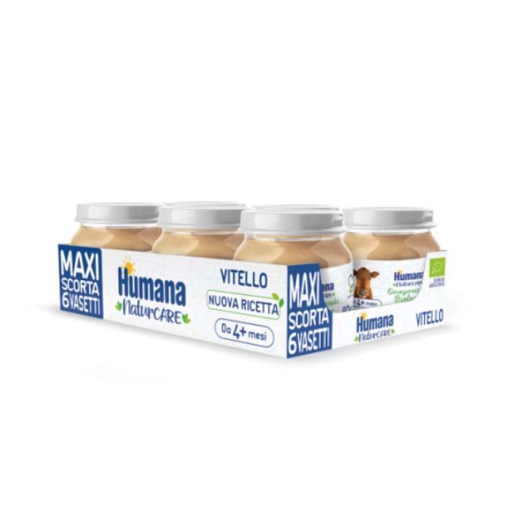 Omogeneizzato di Vitello Bio Humana 6x80g