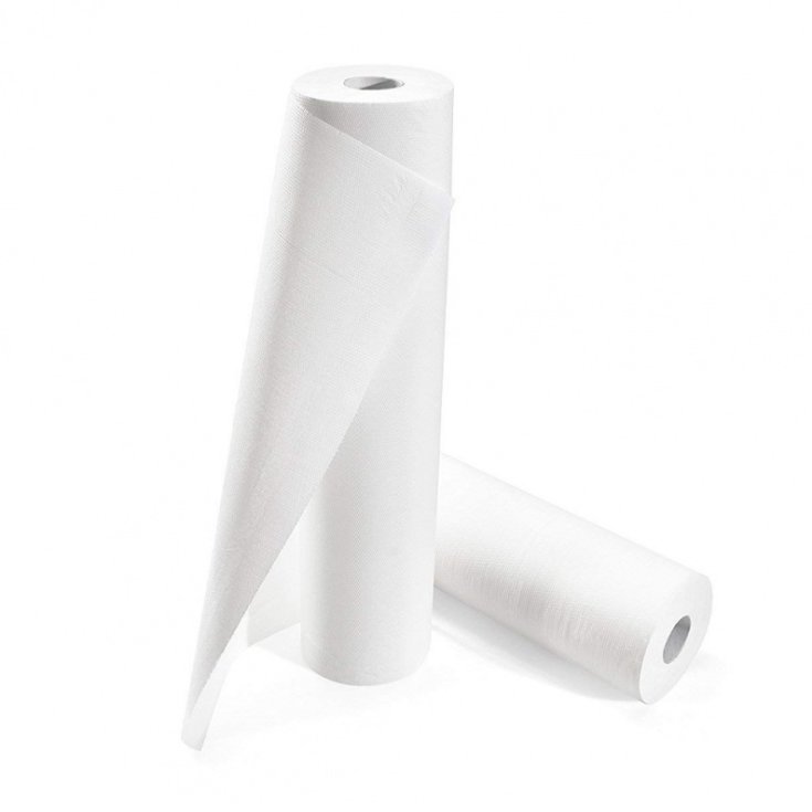 Lenzuolino Medico Pura Cellulosa 2 Veli Normal 60x12 cm Sanigen 1 Rotolo