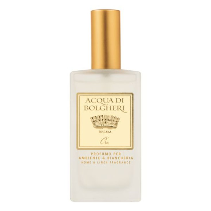 Profuma Ambiente e Biancheria Oro Acqua di Bolgheri 100ml