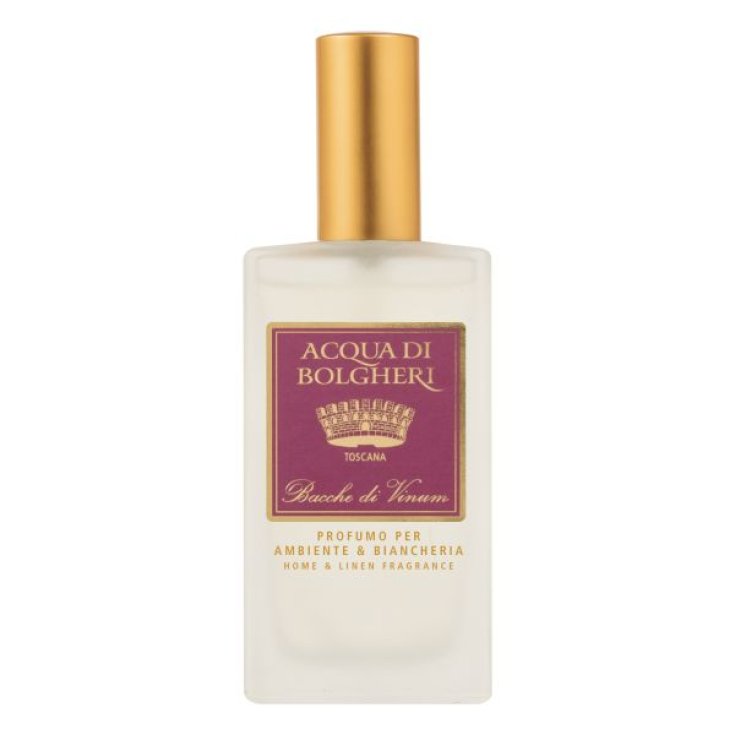 Profuma Ambiente e Biancheria Bacche di Vinum Acqua di Bolgheri 100ml
