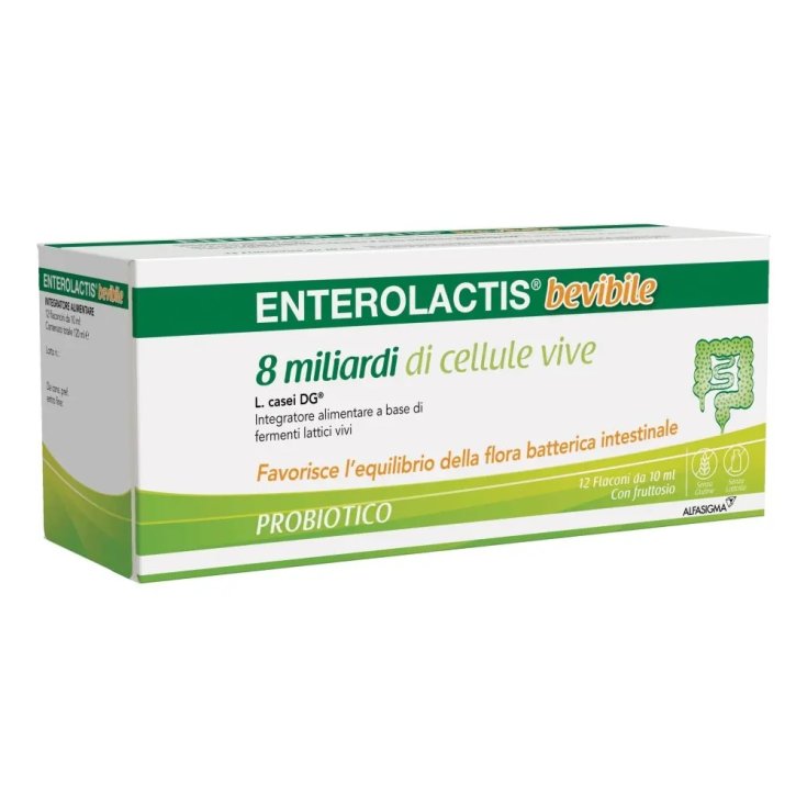 Enterolactis&nbsp;Bevibile 12 Flaconcini